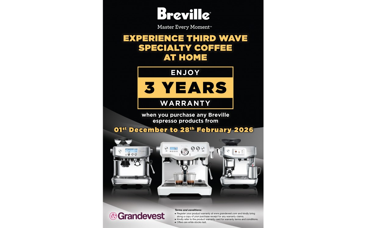 Experience Third Wave Specialty Coffee With 3 Years Warranty 