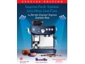 the Barista Express™ Impress BES876DBL Damson Blue