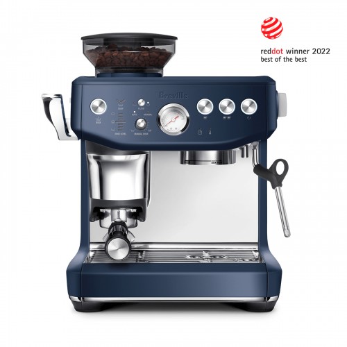 the Barista Express™ Impress BES876DBL Damson Blue